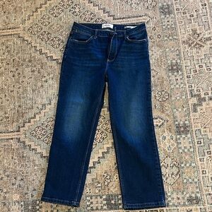 Wrangler Dark Blue Ankle Jeans
